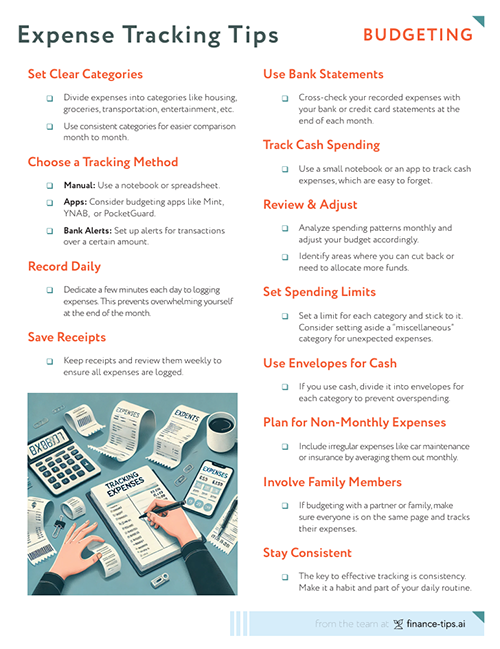 expense tracking