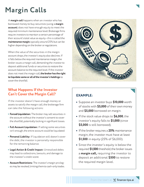 margin calls