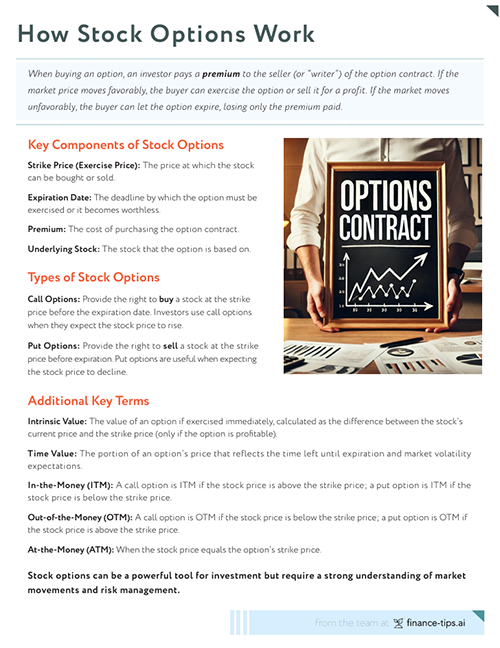 options
